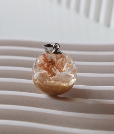 Collana in resina "Sabbiadoro"